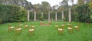 filoli gardens actual mini ceremony site