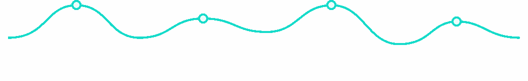An image of a wave wave with a green line.